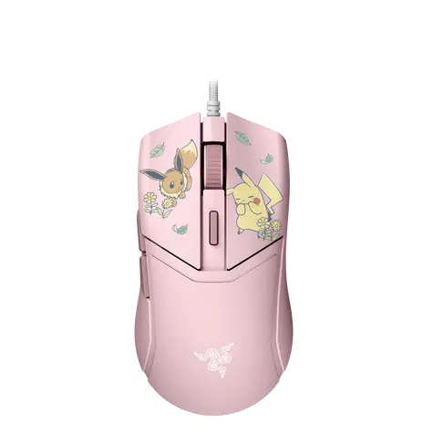 Razer Cobra Pokémon Pikachu & Eevee Edition / Herní myš / optická / 8500 DPI / 6 tlačítek / USB