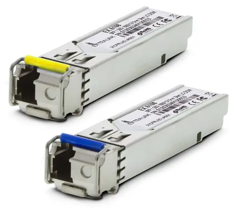 Extralink SFP WDM 1.25G pár / Optický modul / SM / 1310/1550nm / 3km / LC / DOM
