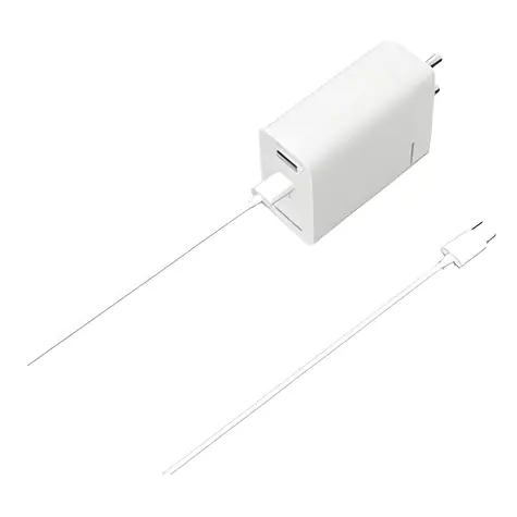 Oppo SuperVOOC 100W bílá / Cestovní nabíječka / USB-A / USB-C kabel v balení / Rychlé nabíjení