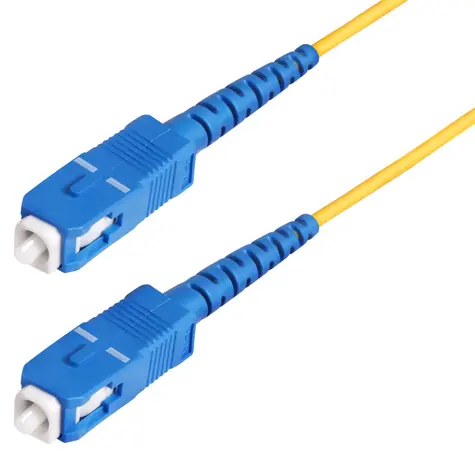 StarTech Optický patch kabel SC/SC OS2 100m / Optický kabel / Single Mode Simplex / 9/125 µm / 40G/100G