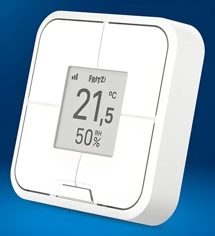 AVM FRITZ! Smart Control 440 bílá / Chytré tlačítko / DECT ULE / E-paper displej
