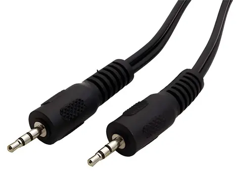 OEM Kabel Jack 2,5mm - Jack 2,5mm M/M / Audio kabel / 1,5 m