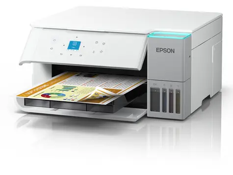 Epson EcoTank ET-2956 bílá / Inkoustová multifunkce / A4 / 4800x1200dpi / tisk & skenování & kop. / USB & Wi-Fi