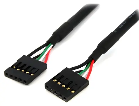 StarTech interní USB kabel IDC 5pin (F-F) 61 cm / Interní USB kabel / USB 2.0 / Pro základní desku
