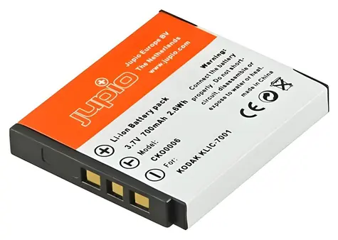 Jupio KLIC-7001 / Akumulátor pro Kodak / 700 mAh