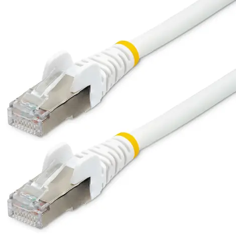 StarTech CAT6a LSZH bílá / Síťový kabel / 7 m / RJ-45 / PoE++ 100W / 10GbE / 500MHz