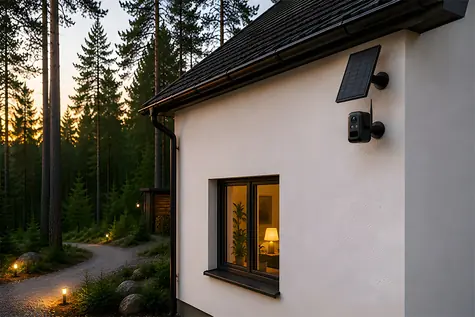 Viking HUB S04 / Kamerový set / Solární napájení / 4x kamera / IP66 / WiFi