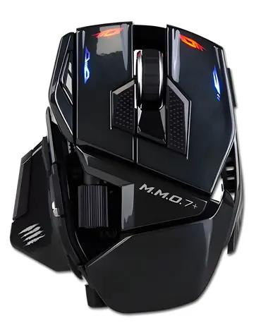 MadCatz M.M.O. 7+ černá / Herní myš / Optická / 26000dpi / 22 tlačítek / USB / 1000Hz