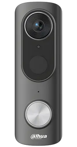 Dahua DB43BB-BTR / Chytrý domovní zvonek / kamera 4 Mpix / Wi-Fi / bateriový / IP65 / IR 10 m