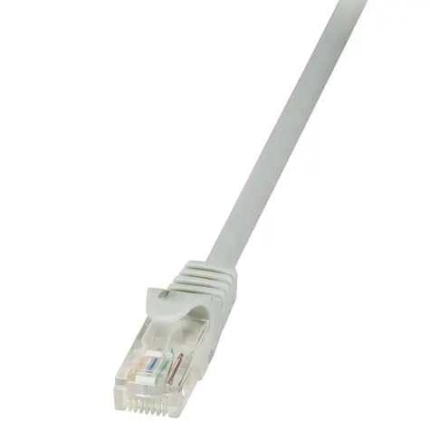 LogiLink CAT6 U/UTP šedá / Síťový kabel / 15 m / PVC / RJ-45