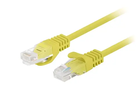Lanberg UTP CAT6 1,5m žlutá 10-pack / Patch kabel / RJ45-RJ45 / Fluke Passed