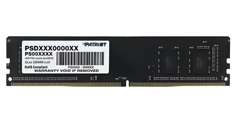 Patriot Signature 8GB (1x8GB) 2666MHz / SO-DIMM / DDR4 / 1.2V