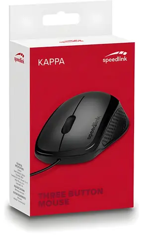 Speed Link KAPPA černá / Optická myš / USB / 1600 DPI