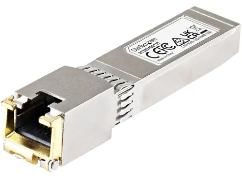 StarTech HPE 813874-B21 Compatible / SFP+ modul / 10GBASE-T / RJ45 / Cat6/Cat5e / 10 Gbps / 30m