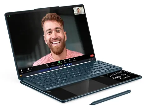Lenovo Yoga Book 9 14IAH10 Tidal Teal / Notebook / 2× 14