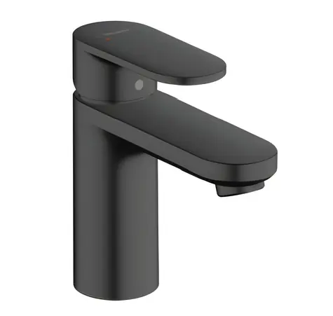 Hansgrohe Umyvadlová baterie s výpustí matná černá / Umyvadlová baterie / EcoSmart / jednootvorová montáž