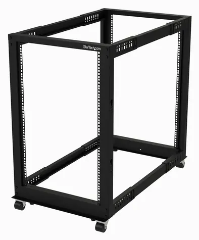 StarTech Otevřený rack 18U mobilní / Otevřený rozvaděč / 19