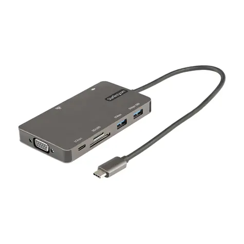 StarTech USB-C Multiport Adaptér / Travel Dock / HDMI 4K 30Hz / VGA / USB 3.0 5Gbps / 100W PD