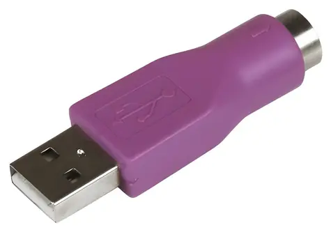StarTech adaptér klávesnice PS/2 (F) na USB (M) GC46MFKEY / Adaptér klávesnice / PS/2 na USB 2.0