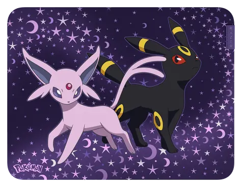 Razer Gigantus V2 Pokémon Espeon & Umbreon Edition / Herní podložka pod myš / velikost M / tloušťka 3 mm / mikrovlákno