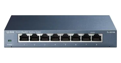 TP-Link TL-SG108 (TL-SG108 V3) / Switch / 16 Gbps / 8x GLAN