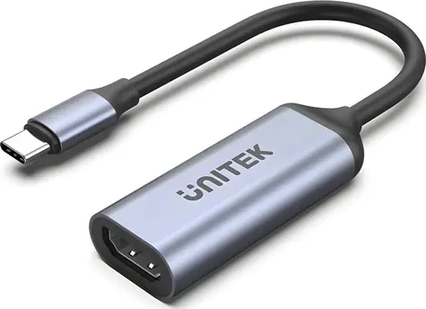 Unitek V1416B šedá / Adaptér / USB-C - HDMI