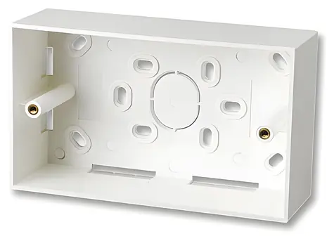 Lindy nástěnný rámeček 2x UK bílá / Rámeček / 146x86x47 mm / plast ABS