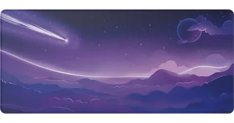 Dark Project Celestial XL fialová / Herní podložka pod myš