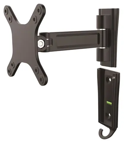 StarTech ARMWALLS černá / Držák pro monitor / VESA / otočný / 13