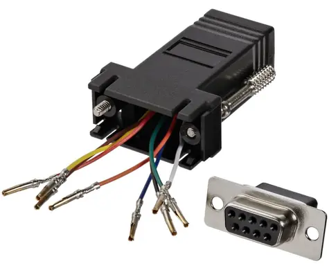 StarTech modulární redukce DB9 (F) - RJ45 (F) / Sériový adaptér / RS-232