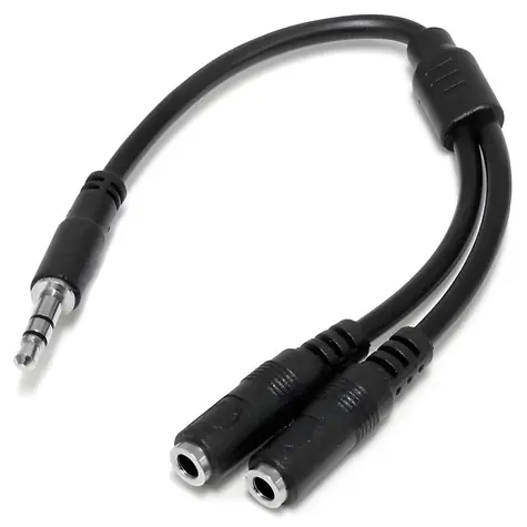 StarTech MUY1MFFS / Audio rozbočovací kabel / 3.5mm jack (M) - 2x 3.5mm jack (F)
