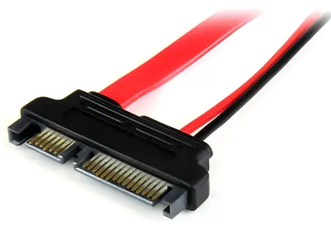 StarTech SLSATAADAP6 / Adaptér / Slim SATA - SATA / s napájením / 15 cm