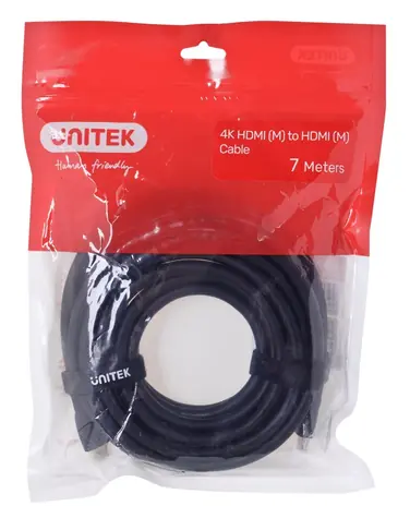 Unitek C11068BK černá / Kabel HDMI / 7 m / HDMI 2.0 / 18 Gbit/s