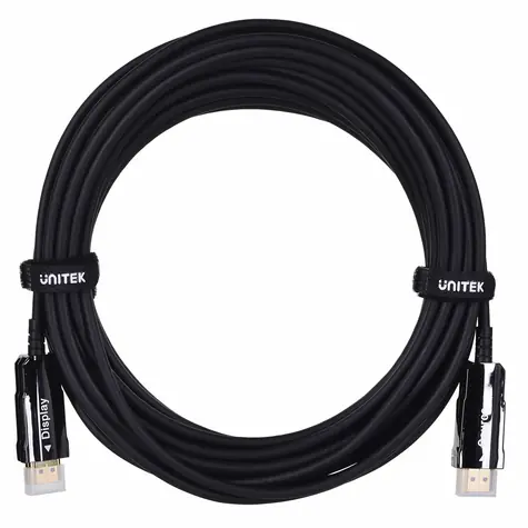 Unitek HDMI 2.0 AOC 10 m černá / Kabel optický / 4K 60Hz