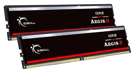 G.Skill Aegis 5 černá 64GB (2x32GB) 6000MHz / Operační paměť / DDR5 / CL36 / DIMM / 1,35V / XMP 3.0 / AMD EXPO