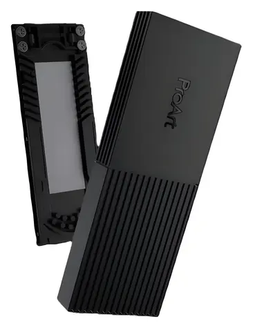 ASUS ProArt PA40SU černá / Externí box pro SSD M.2 NVMe / USB 4.0 / až 40 Gb/s / 2x M.2 NVMe