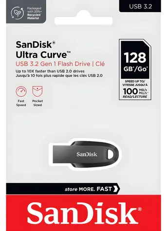 SanDisk Ultra Curve 128 GB / Flash disk / USB 3.2