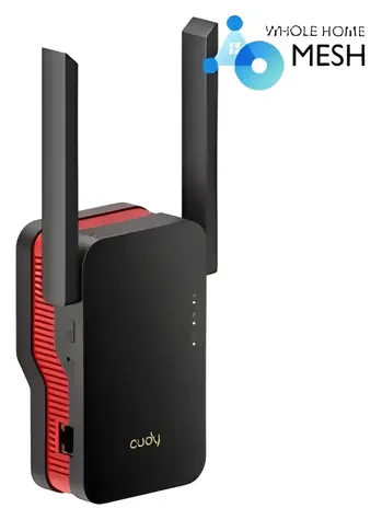 Cudy AX3000 / Wi-Fi repeater / Wi-Fi 6 / Dual-Band / 1x LAN Gigabit / 3 antény