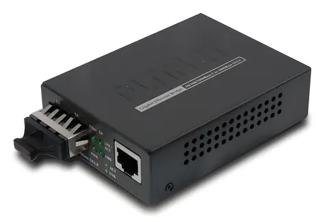 Planet GT-802 Konvertor / 10/100/1000Base-T - 1000Base-SX / SC / multimode / 220/550 m
