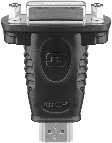 Goobay 68098 černá / Redukce / DVI-D(M) - HDMI(F) / video