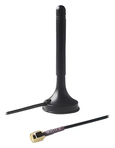 Teltonika mobilní magnetická 4G SMA anténa 1dBi / Anténa / SMA konektor / kabel RG174 3 m