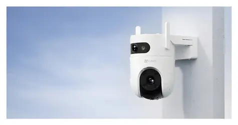 EZVIZ CS-H9C / Venkovní IP kamera / 2× 5Mpix / objektiv 4mm / detekce osob a vozidel