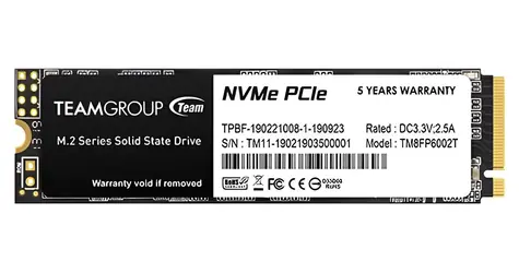 TeamGroup MP33 512GB / SSD / M.2 2280 / PCIe Gen3 x4 NVMe / R: 1700 MB/s / W: 1400 MB/s