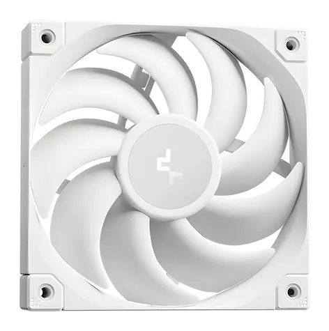 DEEPCOOL MYSTIQUE 360 ARGB bílá / AIO vodní chladič CPU / 3x 120 mm / TFT-LCD displej / AMD + Intel