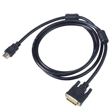 Akyga kabel HDMI (M) - DVI-D 24+1 (M) černý / Kabel / HDMI 1.4 / 1.8 m