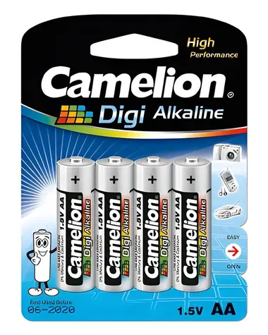 Camelion Digi Alkaline AA (LR06) / Alkalická baterie / 1,5V / 4ks