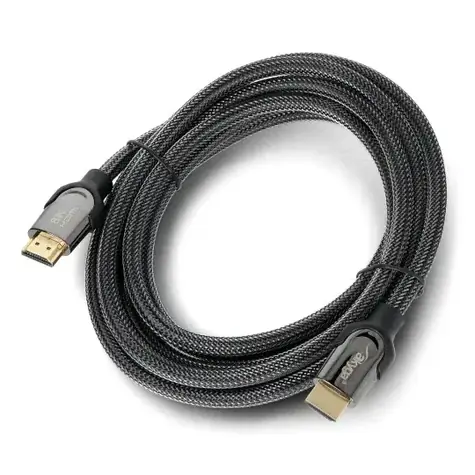 Akyga Kabel HDMI 2.1 (M) 3 m černý / Kabel HDMI / stíněný měď / 4K/8K / 48 Gbps