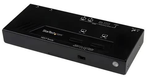 StarTech 2x2 HDMI Matrix / Přepínač / 2 vstupy, 2 výstupy / automatické přepínání / 7.1 kanálů zvuku