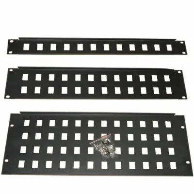 Eurocase GA-28-1U / Patch panel / 12 portů / 1U / 19