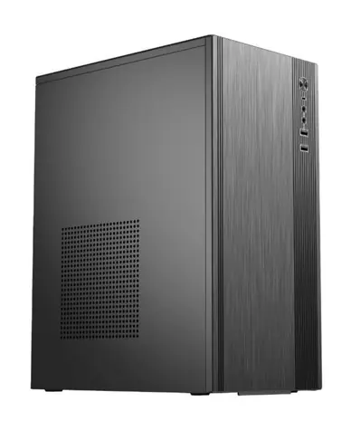 EUROCASE MC EC-805B černá / PC skříň / mATX / Mini-ITX / 2x USB-A 3.0 / Tvrzené sklo